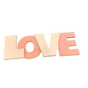 Valentines Love Sign Pink DIY Wreath Door Wall Decor 11 inch Holiday Barbiecore